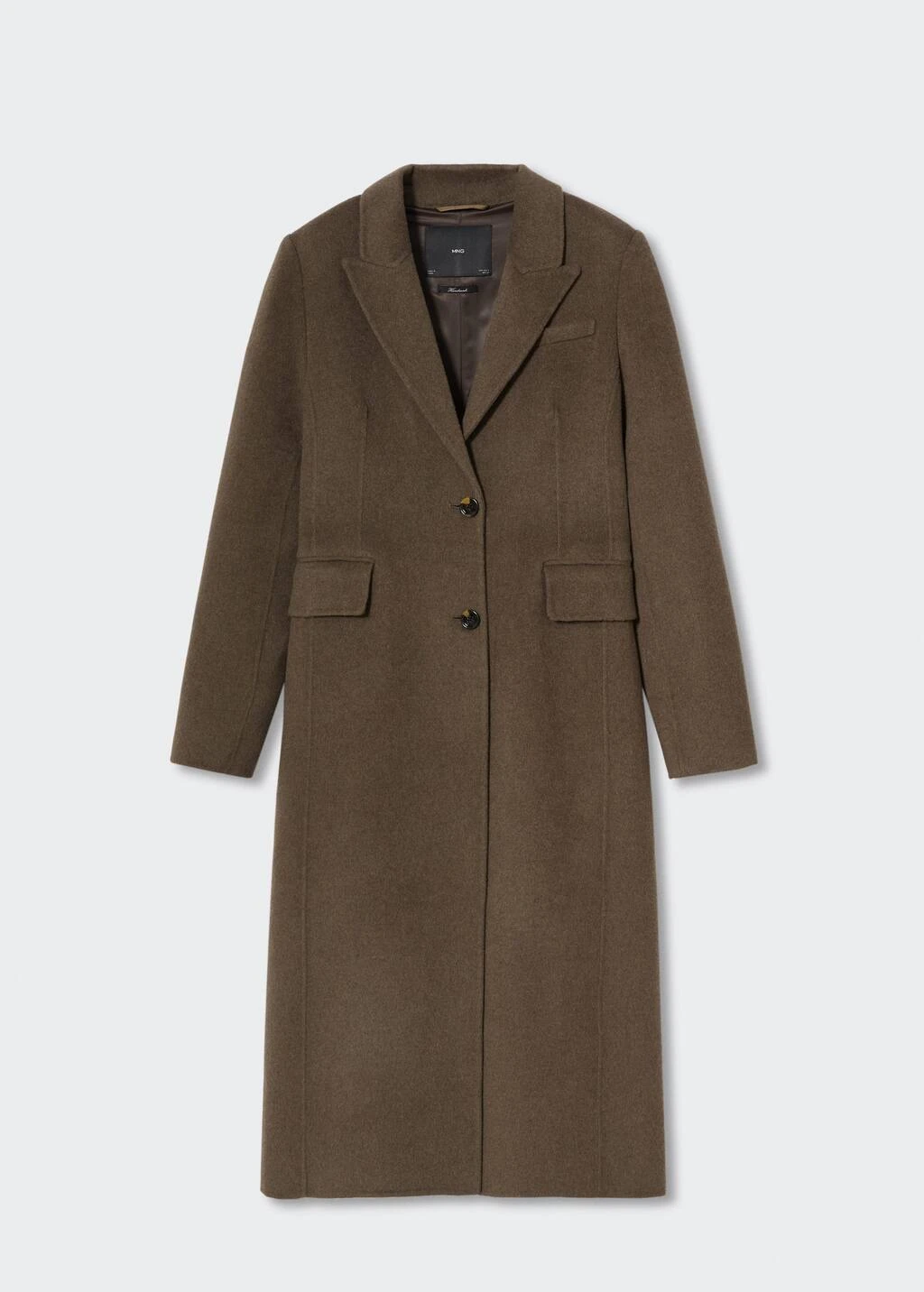 Manteau Laine Ajusté Fait Main 21 Manteau Laine Ajusté Fait Main – Image 19