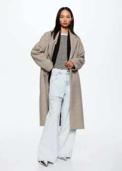 Manteau Laine Oversize 41 Manteau Laine Oversize -Tenues Basiques 37055550 35 99999999 01