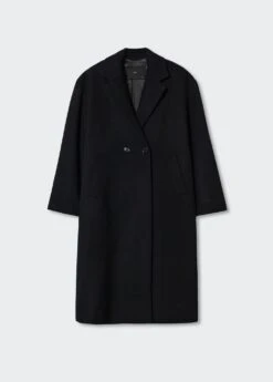 Manteau Laine Oversize 28 Manteau Laine Oversize -Tenues Basiques 37055550 99 B