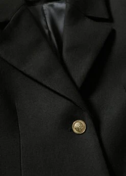 Manteau Boutons Métalliques -Tenues Basiques 37076709 99 D8