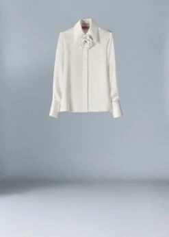 Chemise Satinée Maxifleur Strass -Tenues Basiques 47006717 05 B