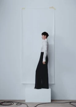 Chemise Satinée Maxifleur Strass -Tenues Basiques 47006717 05 D4