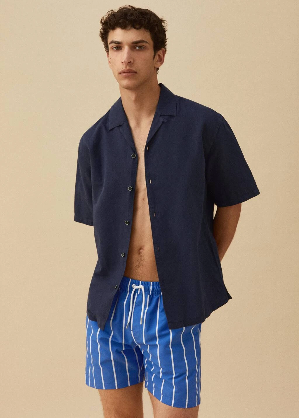 Maillot De Bain Imprimé Rayures 9 Maillot De Bain Imprimé Rayures – Image 7