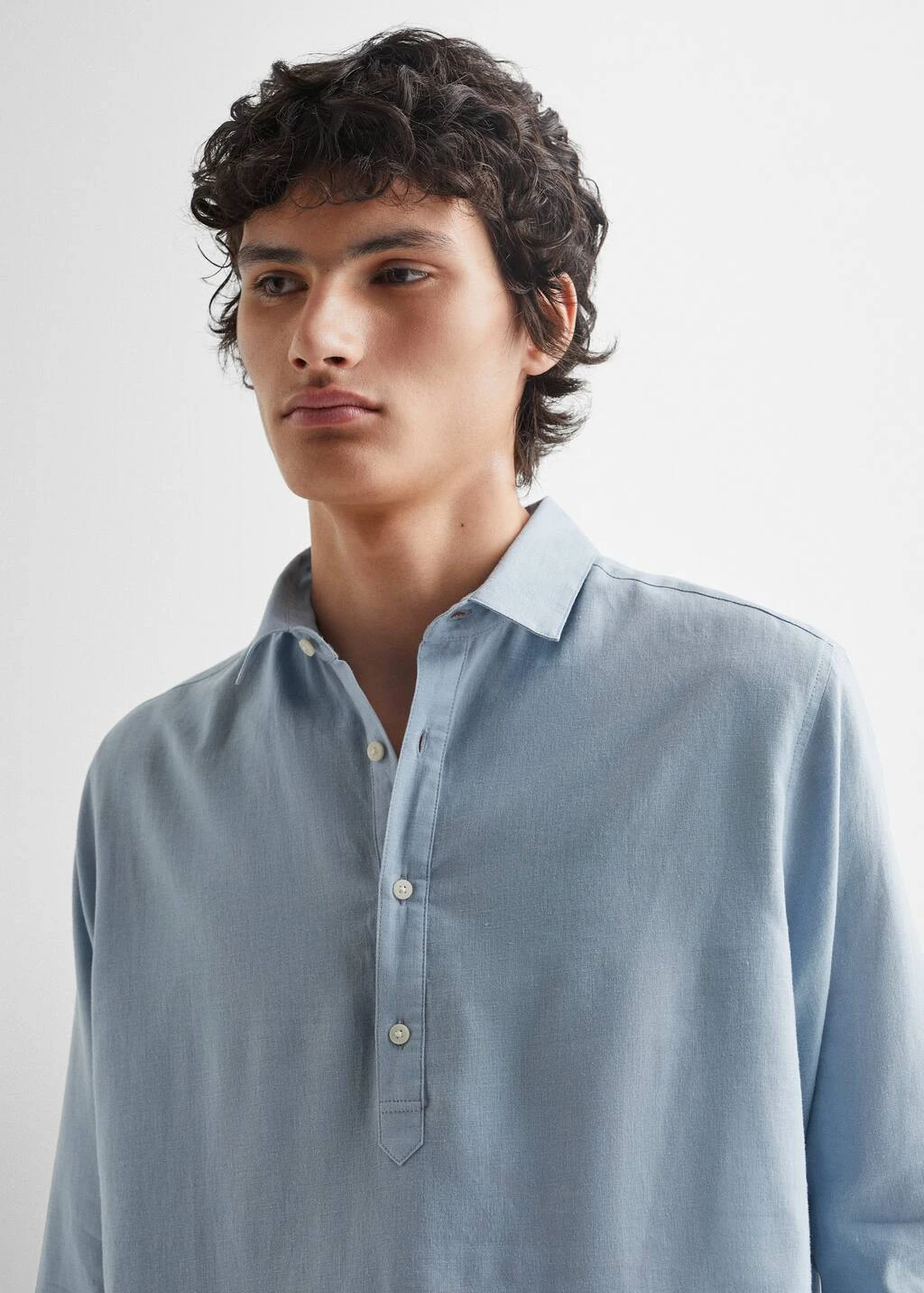 Chemise Lin Boutons 6 Chemise Lin Boutons – Image 4