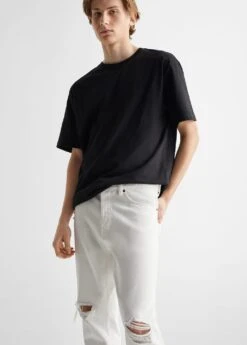 Jeans Tapered-fit Déchirures