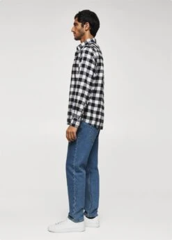 Chemise Flanelle à Carreaux -Tenues Basiques 47040650 99 D6