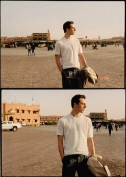 T-shirt Maille Coton -Tenues Basiques 47045910 02 D5