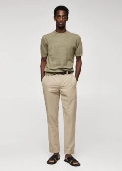 T-shirt Maille Coton -Tenues Basiques 47045910 48 99999999 01