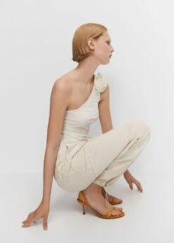 Sandales à Talon Effet Croco -Tenues Basiques 47057823 15 99999999 01