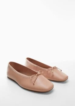 Ballerines Cuir Nœud -Tenues Basiques 47064425 80