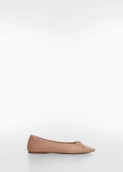 Ballerines Cuir Nœud -Tenues Basiques 47064425 80 B