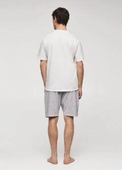 Lot Pyjama Court Coton -Tenues Basiques 47065959 01 R