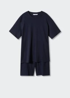 Lot Pyjama Court Coton -Tenues Basiques 47065959 56 B