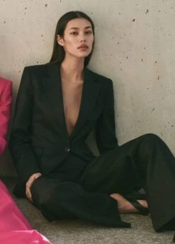 Veste Costume 100 % Lin -Tenues Basiques 47067108 99 D9