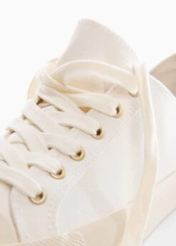 Baskets Lacées Coton 11 Baskets Lacées Coton -Tenues Basiques 47072515 10 D2