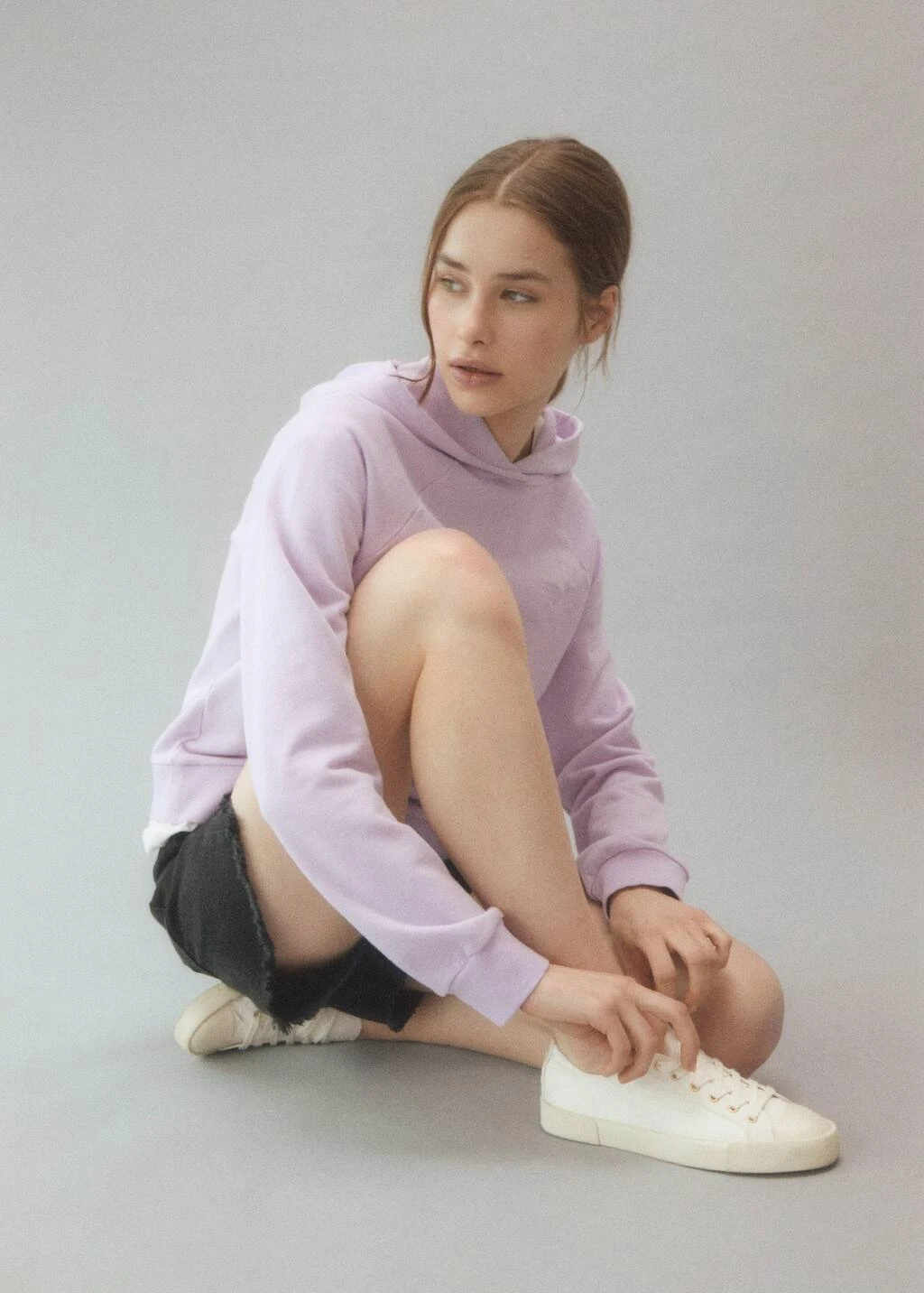 Baskets Lacées Coton 7 Baskets Lacées Coton – Image 5