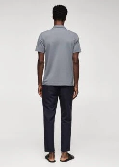 Polo Slim-fit Coton Texturé -Tenues Basiques 47075920 52 R