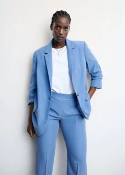 Veste De Costume En Modal 39 Veste De Costume En Modal -Tenues Basiques 47077109 50 D5