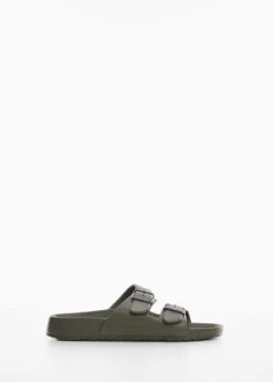 Sandales Caoutchouc Boucle