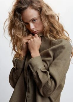 Chemise 100 % Lin -Tenues Basiques 47095651 37 D1