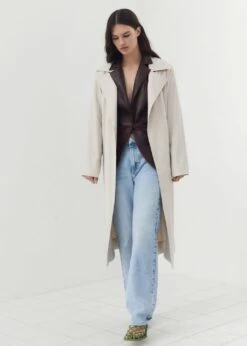 Trench Fluide Revers -Tenues Basiques 47095841 06 D9