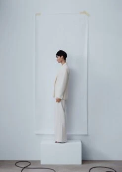 Veste Tailleur Détails Satinés -Tenues Basiques 47096714 05 D1