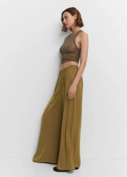 Pantalon Palazzo Taille Basse -Tenues Basiques 47098633 36 D2