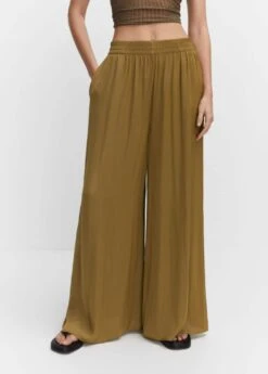 Pantalon Palazzo Taille Basse -Tenues Basiques 47098633 36 D6