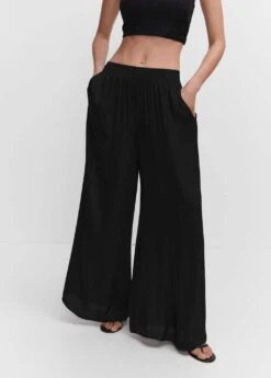 Pantalon Palazzo Taille Basse -Tenues Basiques 47098633 99 D6