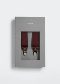 Bretelles élastiques Réglables Détails Cuir -Tenues Basiques 47105129 78