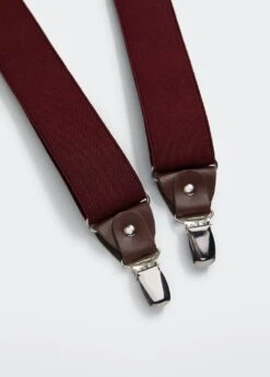 Bretelles élastiques Réglables Détails Cuir -Tenues Basiques 47105129 78 D2