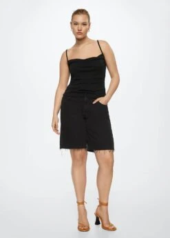 Top De Lingerie Drapé -Tenues Basiques 47198636 99 D3