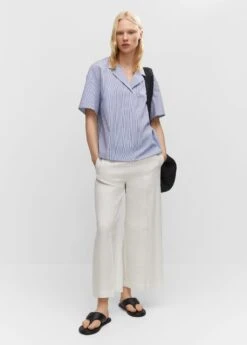 Chemise Rayures Manches Courtes -Tenues Basiques 57000158 56 99999999 01