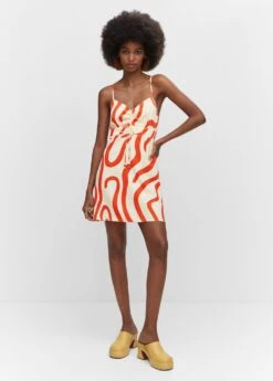 Robe Lin Imprimé -Tenues Basiques 57000254 05 99999999 01