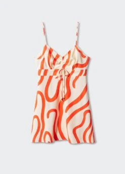 Robe Lin Imprimé -Tenues Basiques 57000254 05 B