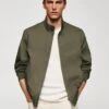 Veste Bomber Tissu Léger -Tenues Basiques 57000564 37