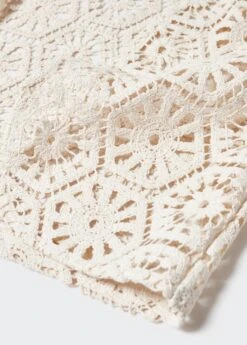 Gilet Coton Brodé -Tenues Basiques 57000898 02 D8