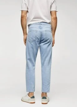 Jean Léger Tapered-fit Délavé Clair -Tenues Basiques 57001050 TC R