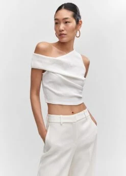 Top Asymétrique Texturé