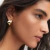 Boucles D’oreilles Irrégulières -Tenues Basiques 57002542 OR 99999999 01