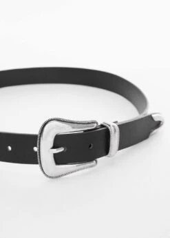 Ceinture à Détails Métalliques -Tenues Basiques 57002899 99 D1