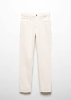 Jean Mom-fit 100 % Coton -Tenues Basiques 57003260 02 B