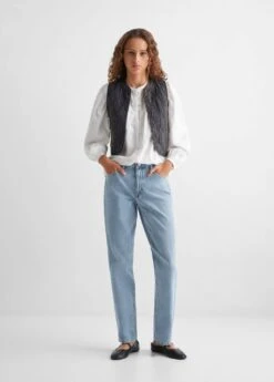 Jean Mom-fit 100 % Coton -Tenues Basiques 57003260 TC 99999999 01