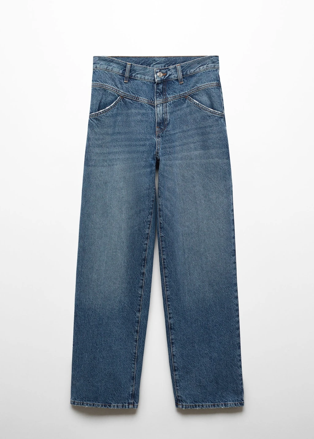 Jean Wideleg Taille Haute Coutures 11 Jean Wideleg Taille Haute Coutures – Image 9