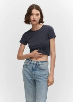 T-shirt Modal Crop