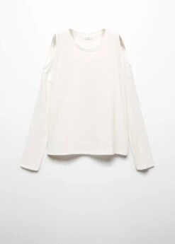 T-shirt Manches Longues Ouvertures -Tenues Basiques 57004026 02 B