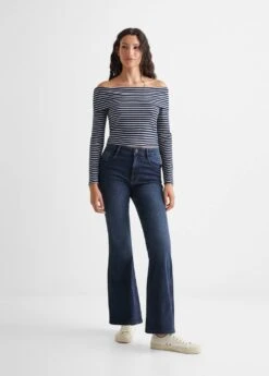 T-shirt épaules Dénudées Rayures -Tenues Basiques 57004031 56 99999999 01