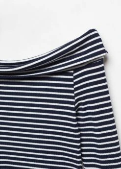 T-shirt épaules Dénudées Rayures -Tenues Basiques 57004031 56 D8