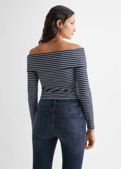 T-shirt épaules Dénudées Rayures -Tenues Basiques 57004031 56 R