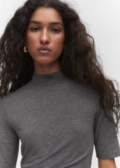 T-shirt Col Montant -Tenues Basiques 57004409 94 D1